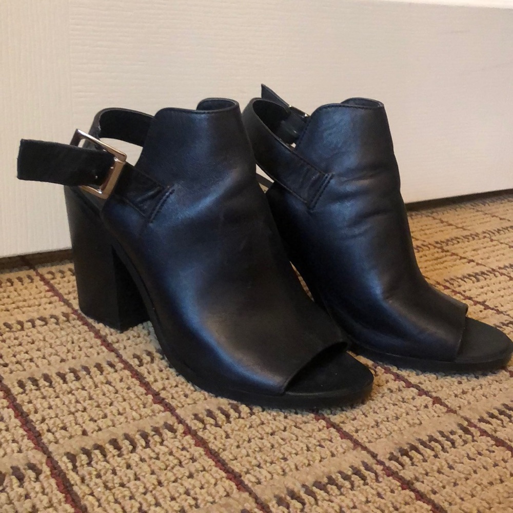 Steve Madden heeled open-toe booties